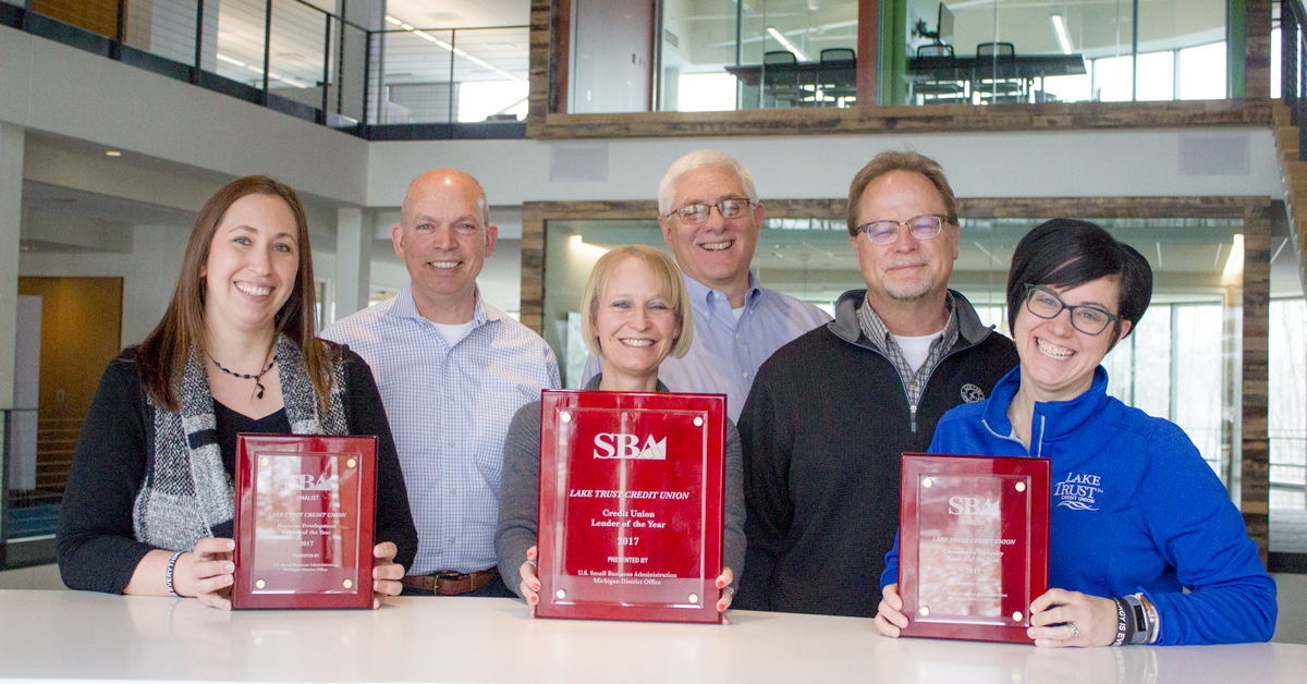Lake Trust 2017 CU Lender of the Year
